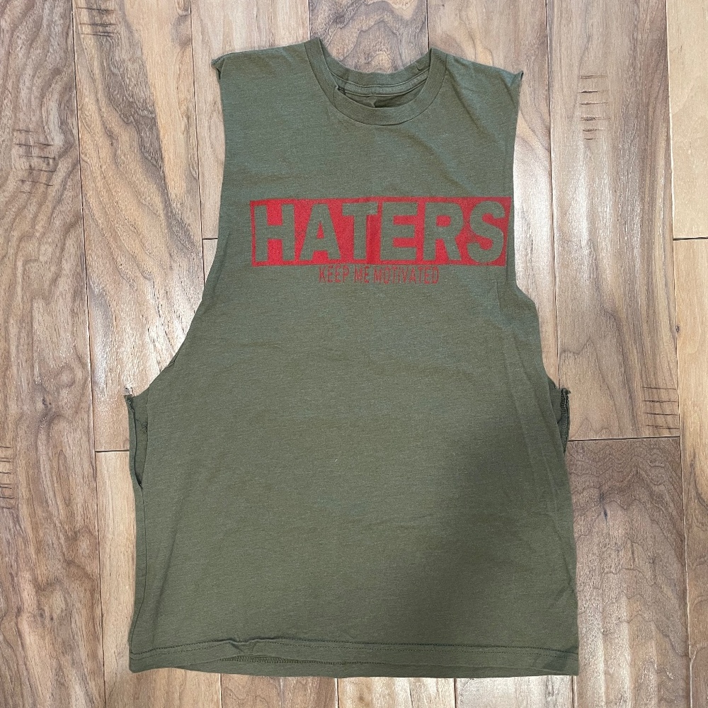 "Haters Keep Me Motivated" Tank Top